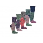 2 Pack UNISEX katoenen sokken - Multicolour Mix